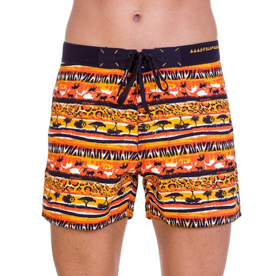 Costumi da bagno da uomo 69SLAM Short Boardshort Classic Savana Orange