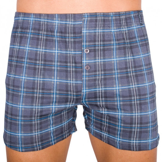 2PACK Boxer da uomo Molvy multicolore (KP-034-BBU)