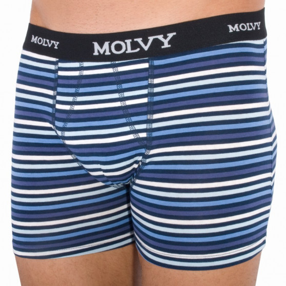 2PACK boxer uomo Molvy multicolore (KP-044-BEU)