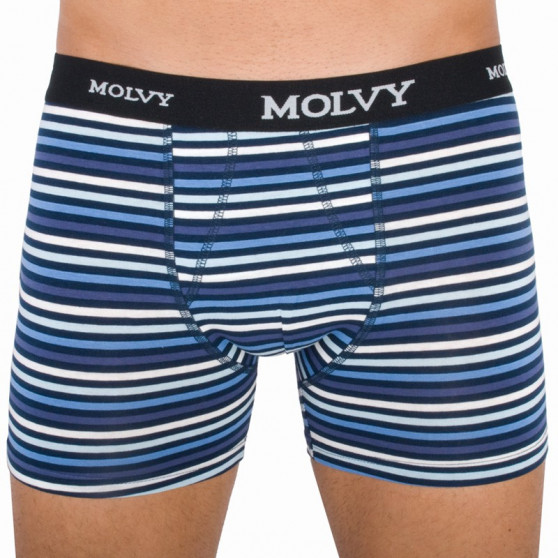 2PACK boxer uomo Molvy multicolore (KP-044-BEU)