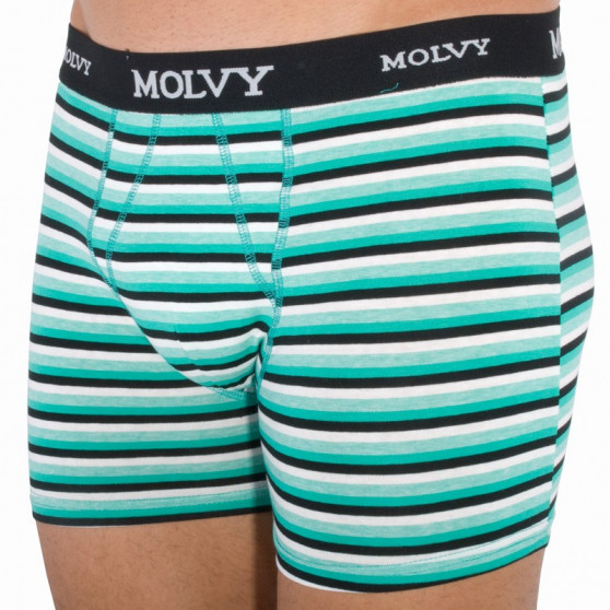 2PACK boxer uomo Molvy multicolore (KP-044-BEU)