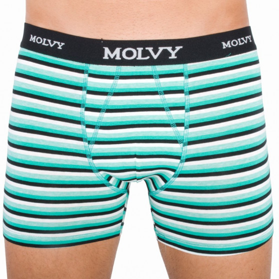 2PACK boxer uomo Molvy multicolore (KP-044-BEU)