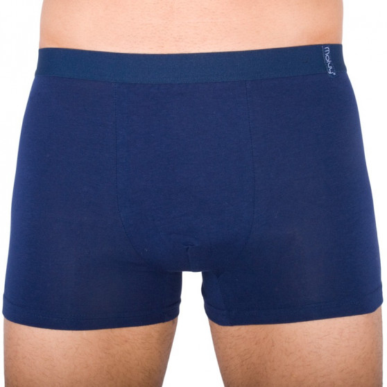 2PACK boxer uomo Molvy blu scuro (KP-042-BEU)