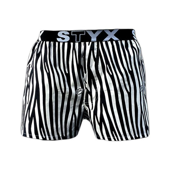 Boxer da uomo Styx arte sport gomma zebra (B650)