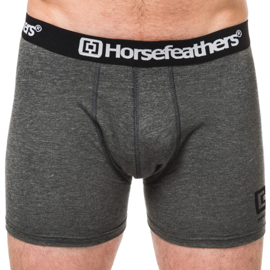 Boxer da uomo Horsefeathers Dynasty antracite erica (AA540D)