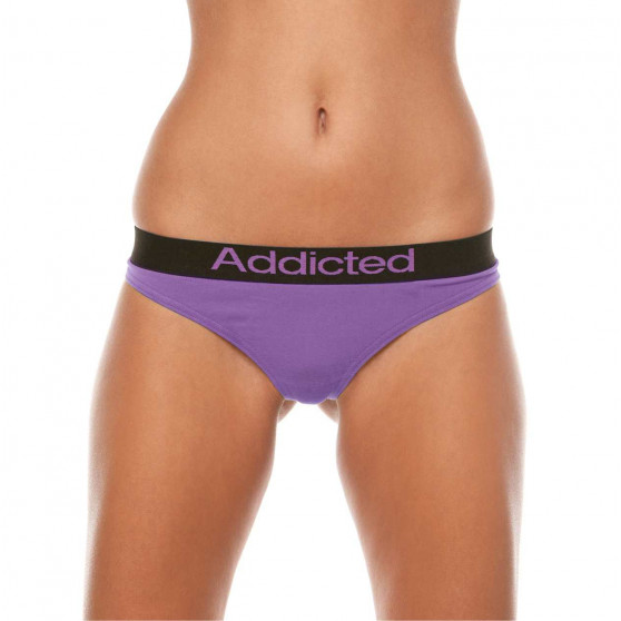 2PACK perizoma donna  bianco viola Addicted