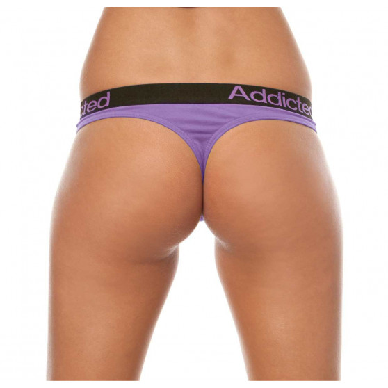 2PACK perizoma donna  bianco viola Addicted