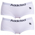 2PACK mutandine donna  bianco Addicted