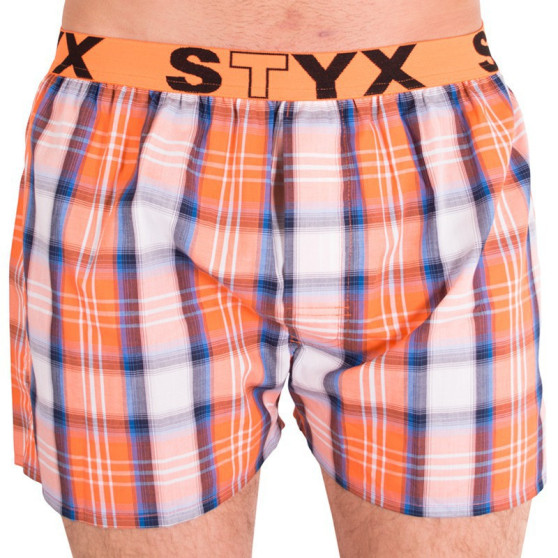 Boxer da uomo Styx sport elastico multicolore (B601)