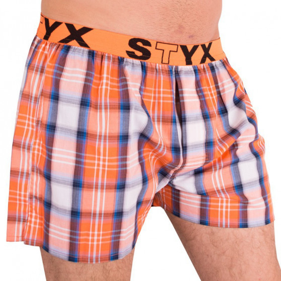 Boxer da uomo Styx sport elastico multicolore (B601)