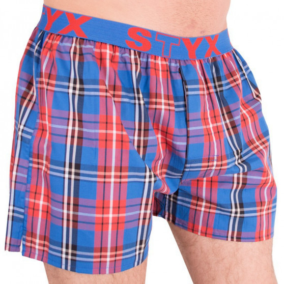 Boxer da uomo Styx sport elastico multicolore (B604)