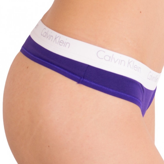 Perizoma da donna Calvin Klein viola (QF1368E-MY6)