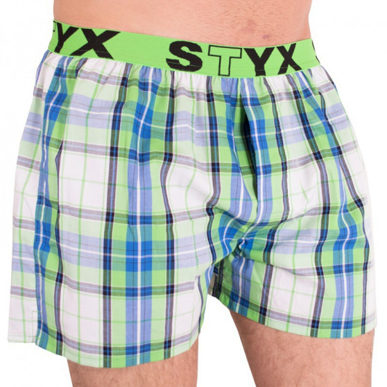 Boxer da uomo Styx sport elastico multicolore (B610)