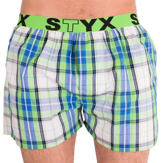 Boxer da uomo Styx sport elastico multicolore (B610)