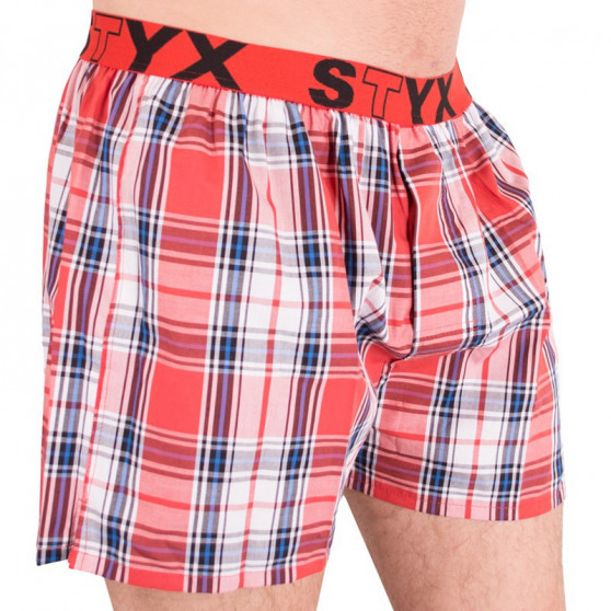 Boxer da uomo Styx sport elastico multicolore (B602)