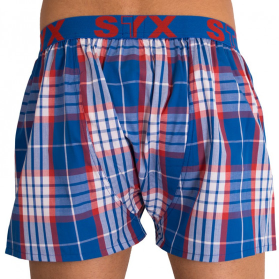 Boxer da uomo Styx sport elastico multicolore (B619)