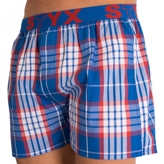 Boxer da uomo Styx sport elastico multicolore (B619)