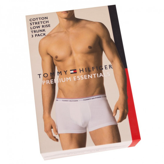 3PACK boxer da uomo Tommy Hilfiger bianco (1U87903841 100)