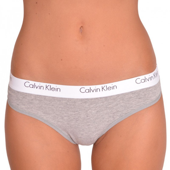 2PACK perizoma donna Calvin Klein grigio (QD3583E-020)