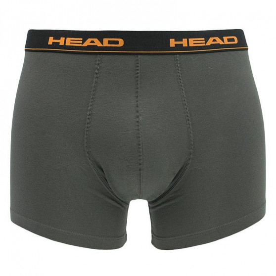 2PACK Boxer da uomo grigio HEAD (841001001 862)