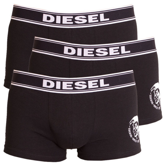 3PACK boxer da uomo Diesel nero (00SAB2-0TANL-01)