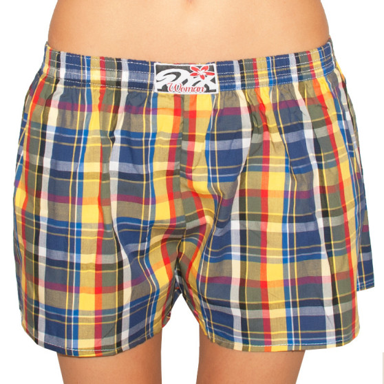 Boxer da donna Styx classici elasticizzati multicolore (K614)