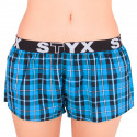 Boxer da donna Styx sportivi elasticizzati multicolore (T523)