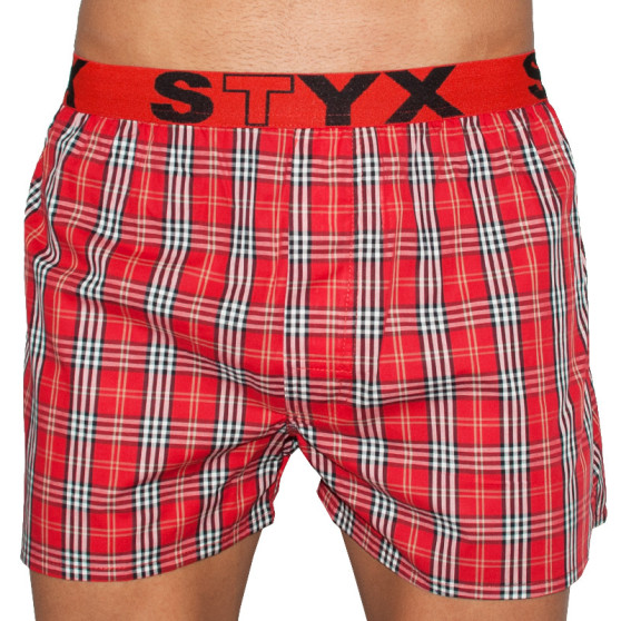 Boxer da uomo Styx sport elastico multicolore (B524)