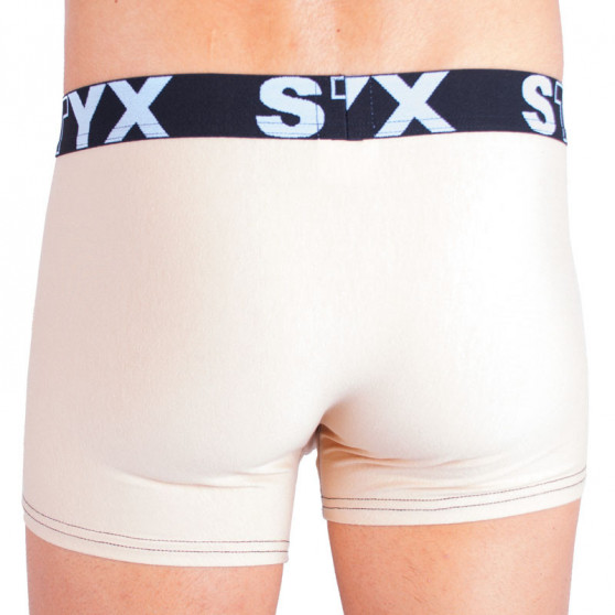 Boxer uomo Styx sport elastico beige (G3)