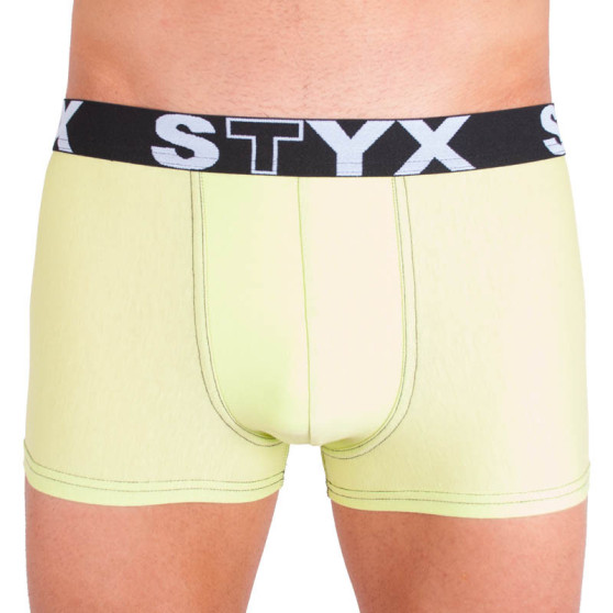 Boxer uomo Styx sport gomma verdastro (G4)