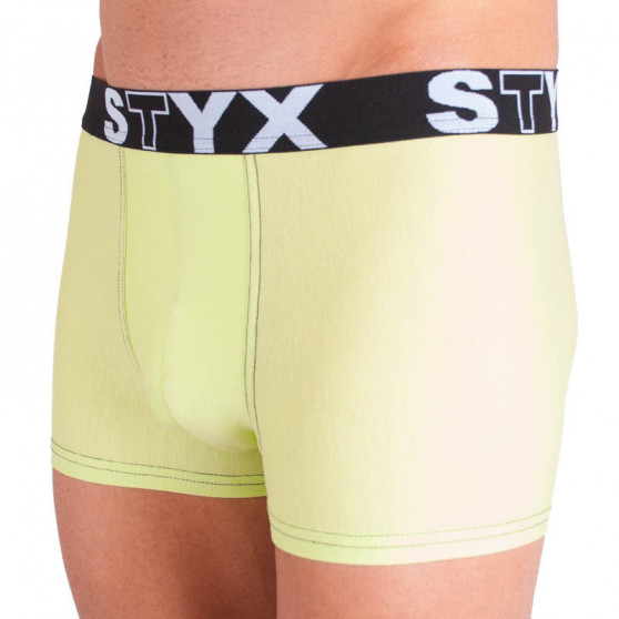 Boxer uomo Styx sport gomma verdastro (G4)