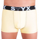 Boxer uomo Styx sport elastico giallo chiaro (G5)