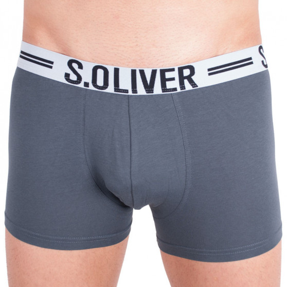 3PACK Boxer da uomo S.Oliver multicolore (26.899.97.4229.12B9)