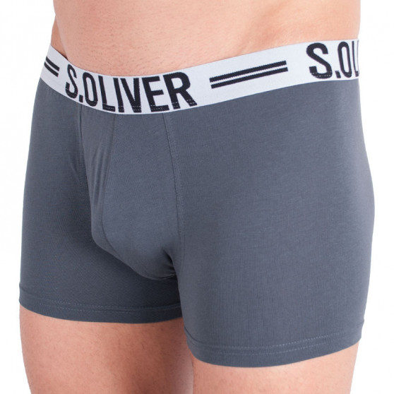 3PACK Boxer da uomo S.Oliver multicolore (26.899.97.4229.12B9)