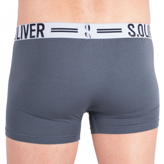 3PACK Boxer da uomo S.Oliver multicolore (26.899.97.4229.12B9)