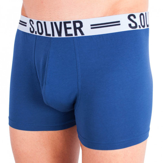 3PACK boxer uomo S.Oliver blu (26.899.97.4229.12C1)