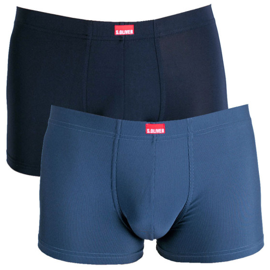 2PACK Boxer da uomo S.Oliver multicolore (26.899.97.4218.13B3)