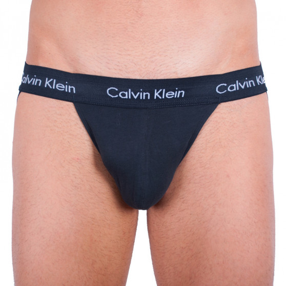 2PACK calzini da uomo Calvin Klein nero (NB1354A-001)