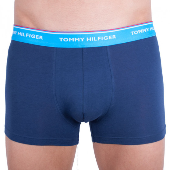 3PACK boxer uomo Tommy Hilfiger blu scuro (1U87903842 358)