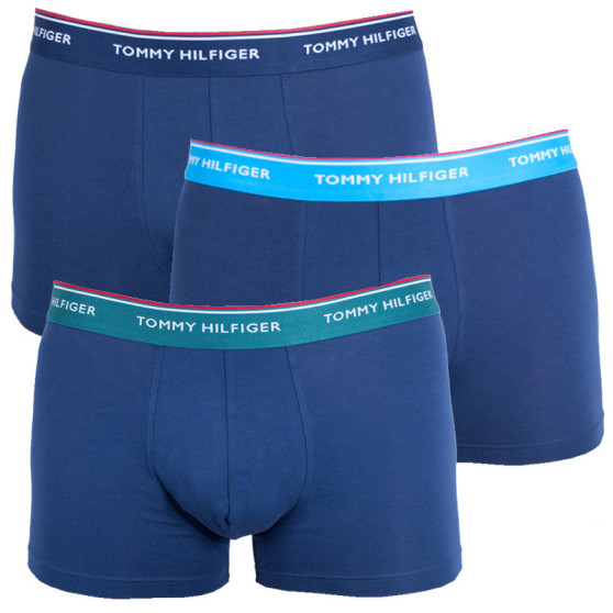 3PACK boxer uomo Tommy Hilfiger blu scuro (1U87903842 358)