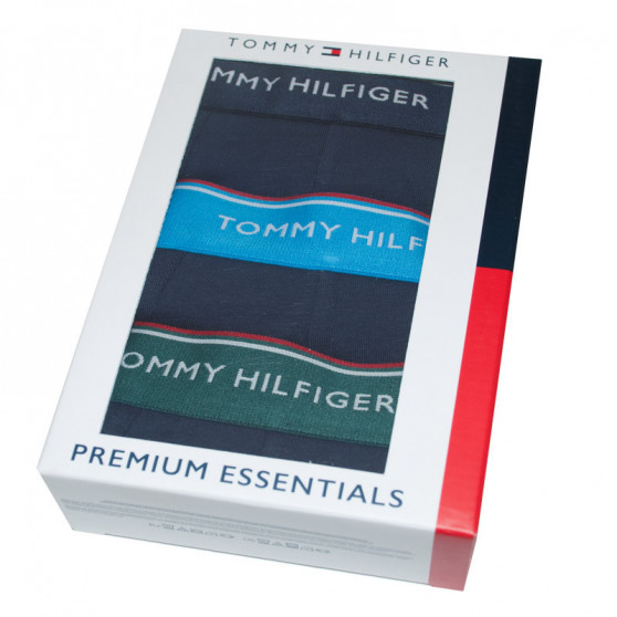 3PACK boxer uomo Tommy Hilfiger blu scuro (1U87903842 358)