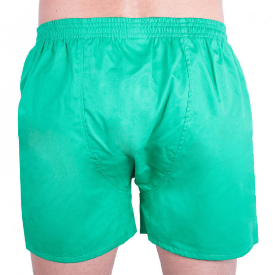 Boxer da uomo Infantia verde con stampa PTKG26