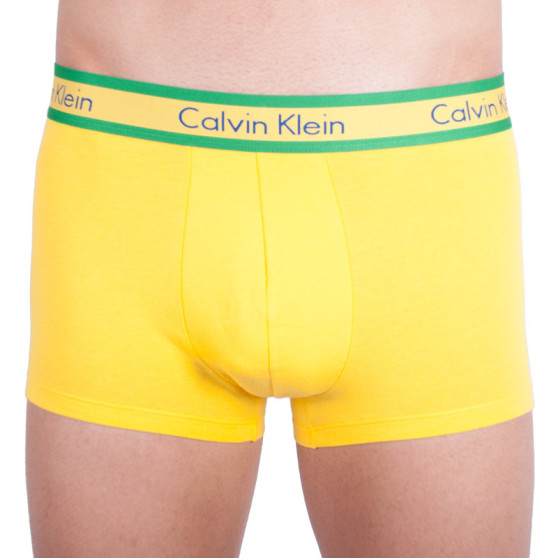 Boxer da uomo Calvin Klein giallo (NB1443A-3BZ)