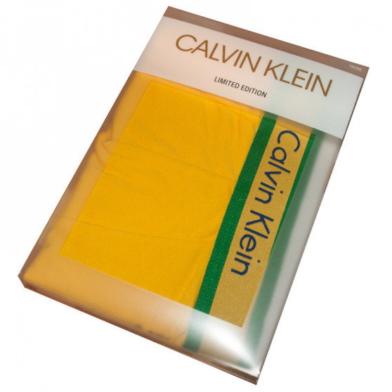 Boxer da uomo Calvin Klein giallo (NB1443A-3BZ)