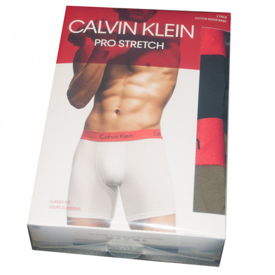 2PACK boxer uomo Calvin Klein multicolore (NB1464A-JKB)