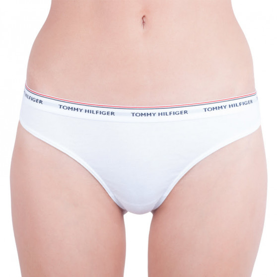 3PACK perizoma donna Tommy Hilfiger bianco (UW0UW00048 100)