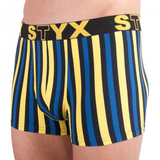 Boxer uomo Styx sport elastico multicolore (G860)