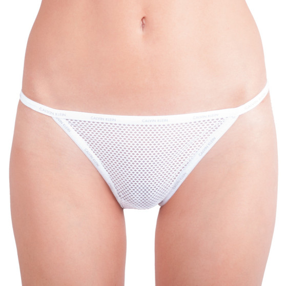 Mutandine da donna Calvin Klein bianco (QF4628E-100)