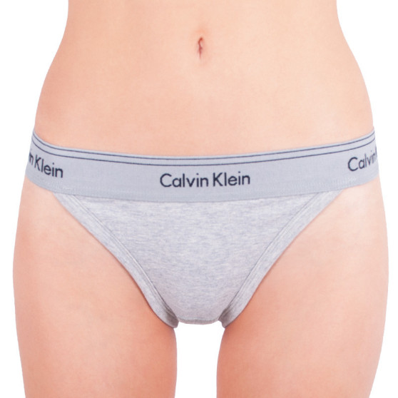 Mutandine da donna Calvin Klein grigio (QF4525E-020)