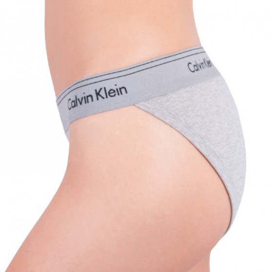 Mutandine da donna Calvin Klein grigio (QF4525E-020)